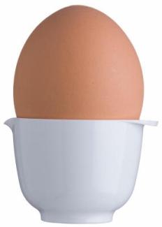 Rosti Eierbecher Margrethe, mit Ablage, Eierhalter, ABS-Kunststoff, Weiß, 252805