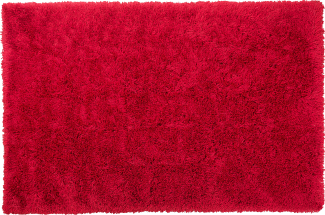 Teppich rot 160 x 230 cm Hochflor CIDE