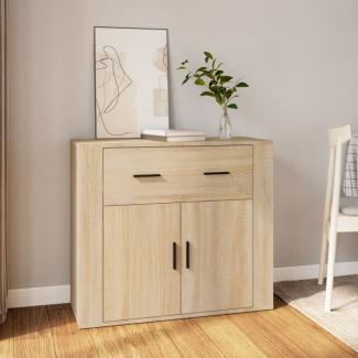 vidaXL Sideboard Sonoma-Eiche 80x33x70 cm Holzwerkstoff [816571]