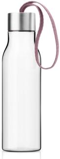 Eva Solo Trinkflasche, Sportflasche, Flasche, Unterwegs, BPA-freier Kunststoff/Edelstahl/Silikon/Polyester, Nordisch Rosa, 0. 5 L, 503024