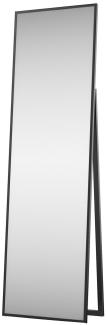 Standspiegel Verona Ganzkörperspiegel 50x170cm schwarz