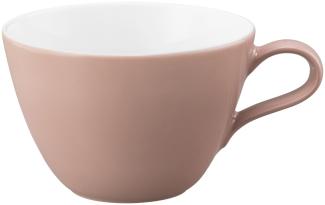 Milchkaffee-Obertasse 0,37 l Life Fashion Posh Rose Seltmann Weiden Milchkaffeetasse - Mikrowelle geeignet, Spülmaschinenfest