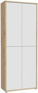 Schrank ALICE SPRINGS Korpus: Artisan Oak mit Secret Grey / Sage Green