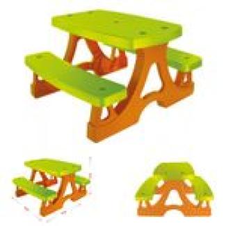 Mochtoys Kinderbank, Kindersitzgruppe für drinnen und draußen 79x78x49 cm