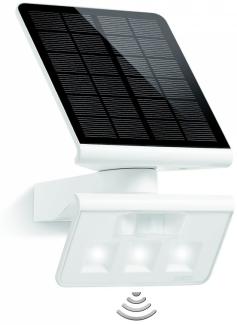 LED-Solarleuchte XSolar L-S weiß, 140° Bewegungsmelder, 8 m Reichweite, Außenwandleuchte für Garten, Terrasse