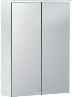 Geberit Option Basic Spiegelschrank mit Beleuchtung, zwei Türen, Breite 50cm, 500257001 - 500. 257. 00. 1