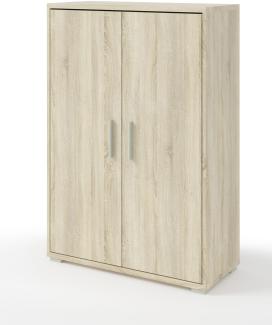 Aktenschrank Clermont (BxHxT: 79,1x114x35 cm) in Sonoma/Eiche