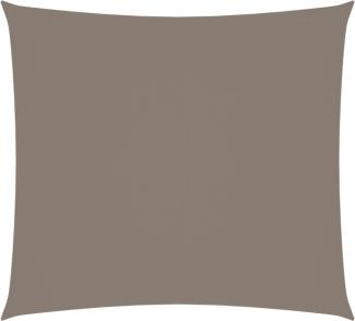 vidaXL Sonnensegel Oxford-Gewebe Rechteckig 2x2,5 m Taupe