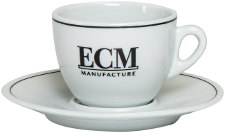 ECM Cappuccinotassen m. Untertasse VE = 6 Stück