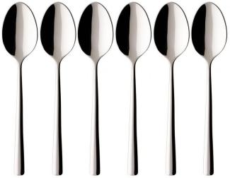 Villeroy & Boch Besteck-Set Piemont Espresso- und Mokkalöffelset (6-tlg), 6 Personen, Edelstahl