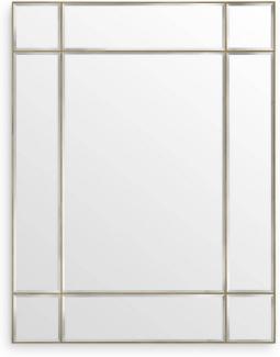 Casa Padrino Luxus Wandspiegel Vintage Messingfarben 140 x 4 x H. 180 cm - Wohnzimmer Spiegel - Schlafzimmer Spiegel - Garderoben Spiegel - Luxus Möbel