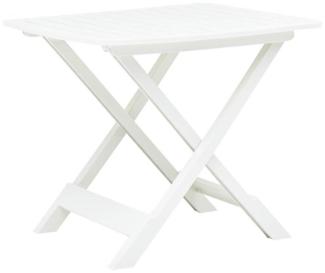 Progarden Garden Table Tevere White 79X72x70cm