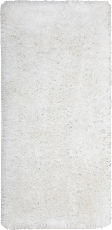 Teppich weiß 80 x 150 cm Shaggy CIDE