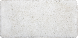 Teppich weiß 80 x 150 cm Shaggy CIDE
