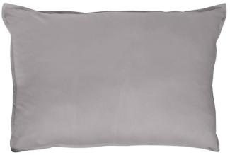 Traumschlaf Uni Single Jersey Kissenbezug Eschle 2-er Pack | 2x 40x60 cm | grey