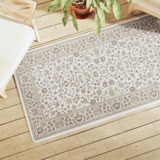 Indoor & Outdoor Teppich Mehrfarbig 80x150 cm Rutschfest 4007235