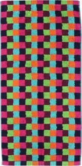 Cawö Handtuchserie Lifestyle Karo multicolor | Duschtuch 70x180 cm