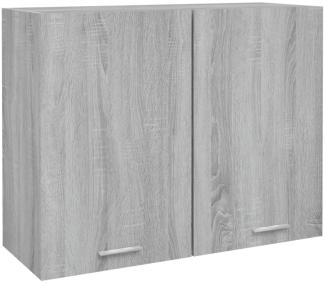 Hängeschrank Grau Sonoma 80x31x60 cm Holzwerkstoff