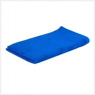 GLAESERhomestyle Gäste Handtuch |100% Baumwoll Gästetuch 12er Set | Hochsaugfähige Frottierhandtücher | Angenehm weich und Flauschiges Gäste Handtuchset | 30 x 50 cm (blau)