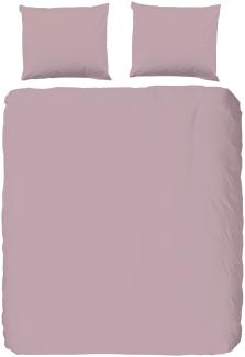 Muller Textiel Good Morning Cotton Bettbezug Soft Pink 40 x 220 cm Rosa