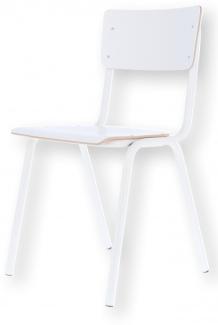 Stuhl ZERO - einfarbig - weiß