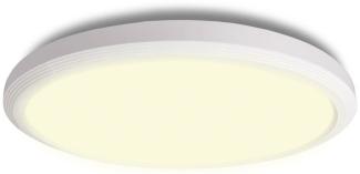 Halo Design No. 719969 Deckenleuchte Ultra Light IP54 Weiß 24cm 3-Step dimmbar