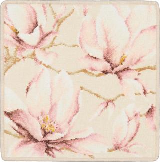 Feiler Handtücher Belle Fleur kiesel | Seiftuch 30x30 cm