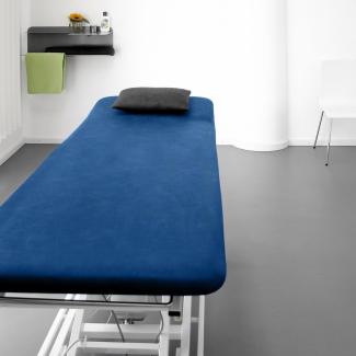 Traumschlaf Frottee Stretch Massageliegenbezug Therapieliegenbezug | 80x195 cm | blau