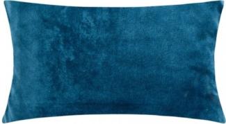 Pad Kissenhülle Samt Smooth Denim Blue (25x50cm) 10424-K65-155