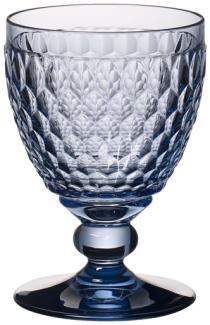 Villeroy & Boch Vorteilset 2 Stück Boston coloured Rotweinglas blue blau 1173090021 und Geschenk + Spende