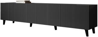 Mirjan24 'Vailbo 200' TV-Lowboard, grau, 201 x 53 x 42 cm