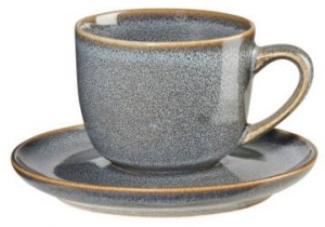 Espressotasse mit Unterer denim saisons ASA Selection Espressotasse - MikrowelleBackofen geeignet, Spülmaschinengeeignet