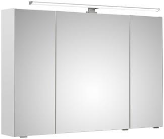 Spiegelschrank 'Jessi III'. mit LED-Beleuchtung, Weiß