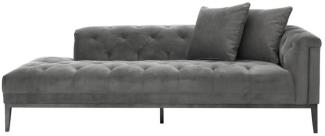 EICHHOLTZ Lounge Sofa Cesare right Granit