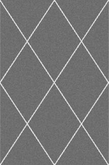 Dekoria Teppich Royal Rhombs dark grey /cream 160x230cm