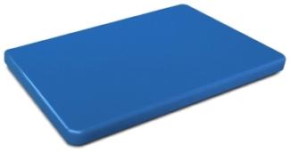 KESPER PE-Kunststoff-Schneidbrett GN 1/2 in blau 15 mm stark / HACCP-Konzept / Gastronorm / Schneidebrett / Profi-Schneidbrett / Kunststoff-Schneidbrett / Schneideunterlage