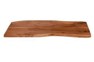 Tischplatte Baumkante Akazie Nuss 100 x 40 cm CURTIS 136822146