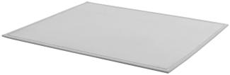 Juskys Krabbelmatte Spielmatte Krabbeldecke 220x180 cm Samtmatte Teppich für Kind, Baby, Yoga - rutschfest, weich Kinderteppich Spielteppich in Grau