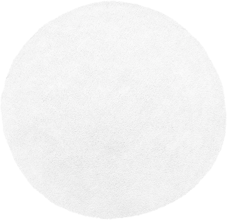Teppich weiß ⌀ 140 cm Shaggy DEMRE