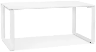 Kokoon Design Schreibtisch Abak Holz Weiß 160 cm