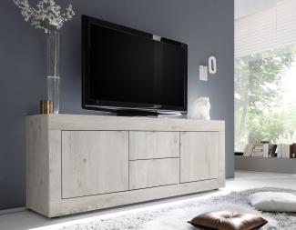 TV-Board >Belinda< (BxHxT: 210x66x43 cm) Holzstruktur Pinie Weiss
