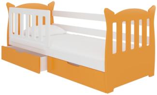 Kinderbett PENA, 160x75, orange