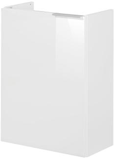 Fackelmann SBC KARA Waschbeckenunterschrank 45 cm, Weiß, links