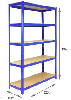 Monster Racking T-Rax Lagerregal 120cm L x 60cm B