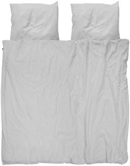 Snurk Uni Bettbezug Grey 240 x 200/220 cm Grau