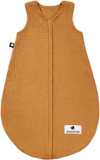 Sommerschlafsack aus Baumwollmusselin, Zimt