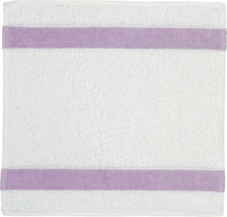 Feiler Handtücher Exclusiv mit Chenillebordüre | Seiftuch 30x30 cm | zartflieder