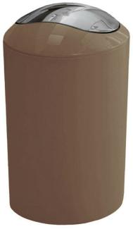 Kleine Wolke Kosmetikeimer Glossy | Eimer 5 Liter | taupe