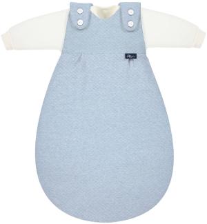 Alvi Baby-Mäxchen Schlafsack 3tlg. Special Fabric Quilt aqua 80/86