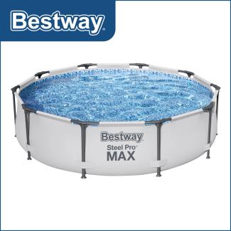 Bestway Steel Pro MAX Swimmingpool-Set, ohne Pumpe, 305x76 cm